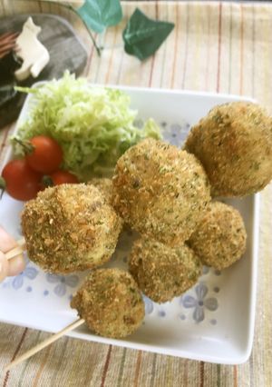 笑顔満点！丸ごと新じゃがフライ-レシピのメイン写真