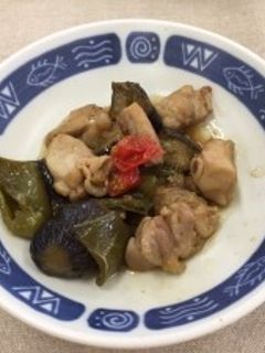 夏野菜と鶏肉さっぱり煮(透析食)-レシピのメイン写真