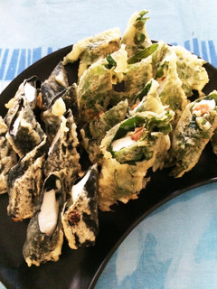 はんぺんの梅しそチーズ揚げ 海苔チーズも-レシピのメイン写真
