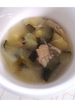 チキンとズッキーニとじゃがいもの煮物-レシピのメイン写真
