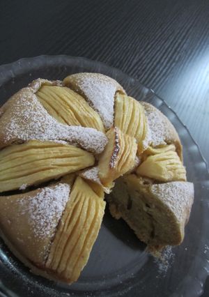 りんごケーキ・ドイツ☆卵1個　バターなし-レシピのメイン写真