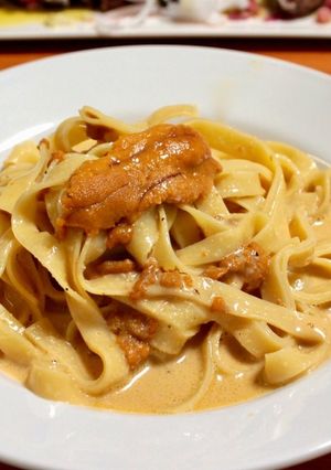 和えるだけ、濃厚ウニクリームパスタ。-レシピのメイン写真