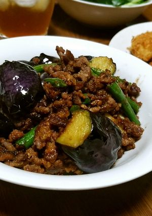 夏野菜の甘辛味噌炒め-レシピのメイン写真