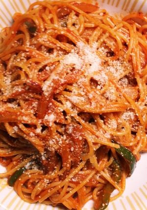 ナポリタン喫茶店風（パスタ150g用）-レシピのメイン写真