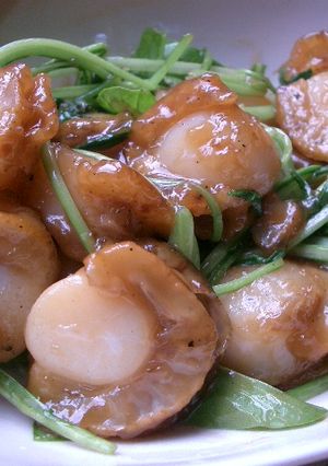 甘辛・ホタテのにんにく醤油焼き-レシピのメイン写真