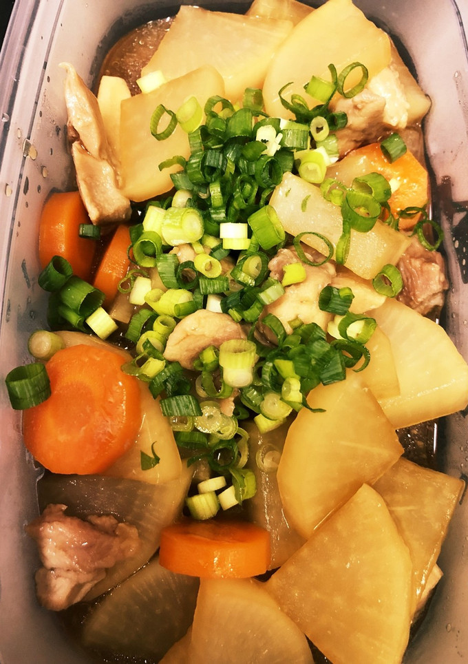 煮物はレンジですましちゃお！とり大根♡-レシピのメイン写真