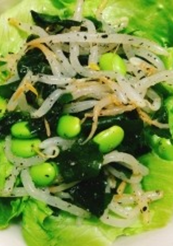 【簡単】やみつき☆枝豆ともやしのナムル-レシピのメイン写真
