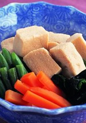 高野豆腐の煮物-レシピのメイン写真