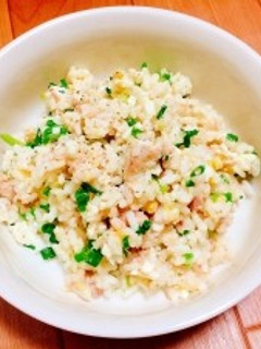 冷ご飯で!包丁要らずのツナ味噌マヨごはん-レシピのメイン写真