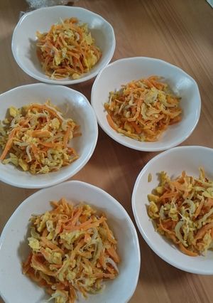 にんじんとしらすと玉子で簡単スピード副菜-レシピのメイン写真