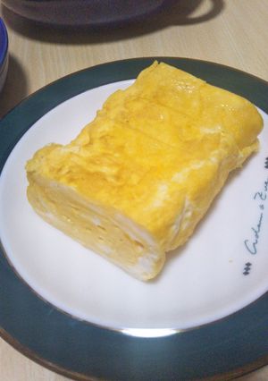 甘くない卵焼き-レシピのメイン写真