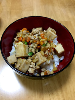 大人の給食☆高野豆腐のそぼろ丼-レシピのメイン写真