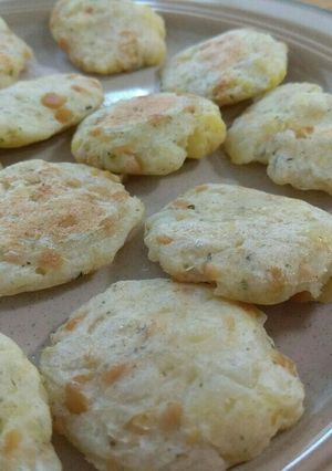 離乳食後期完了期じゃがいもと納豆のおやき-レシピのメイン写真