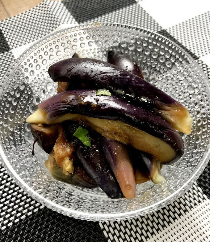 レンジで♪なすの甘辛焼き浸し by さーやgogo 【クックパッド】 簡単