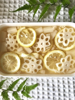 れんこんの蜂蜜レモン漬け-レシピのメイン写真