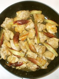 みょうが鶏肉の黒酢あん照り焼き♪簡単-レシピのメイン写真