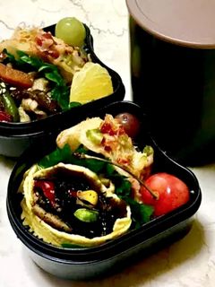 ズボラで愛♡餃子のチーズ焼き弁当-レシピのメイン写真