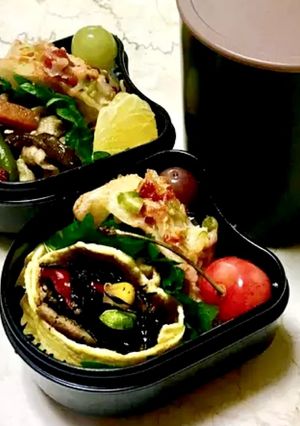 ズボラで愛♡餃子のチーズ焼き弁当-レシピのメイン写真