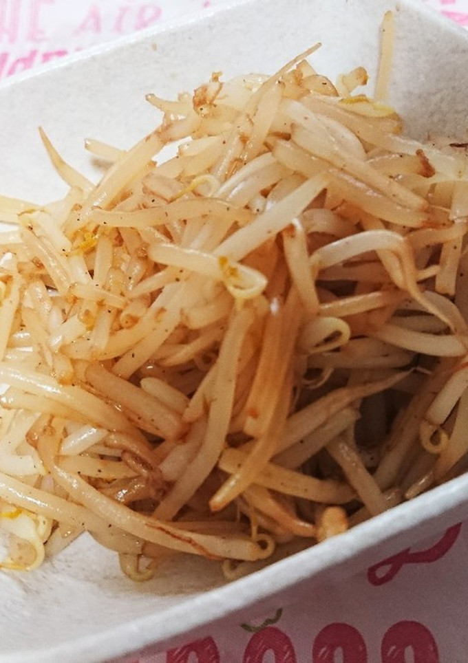冷めても美味しい！簡単もやし炒め！-レシピのメイン写真