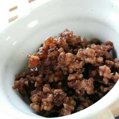 ご飯がすすむ‼うちの甘辛肉そぼろ☆-レシピのメイン写真