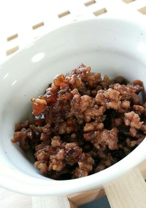 ご飯がすすむ‼うちの甘辛肉そぼろ☆-レシピのメイン写真