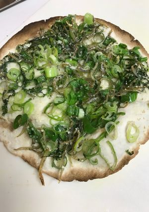 じゃことあんじょうねぎのピザ-レシピのメイン写真