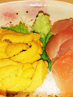 石巻漁港★生うにとまぐろの二色丼-レシピのメイン写真