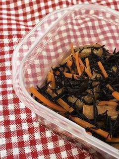 ひじきの煮物-レシピのメイン写真