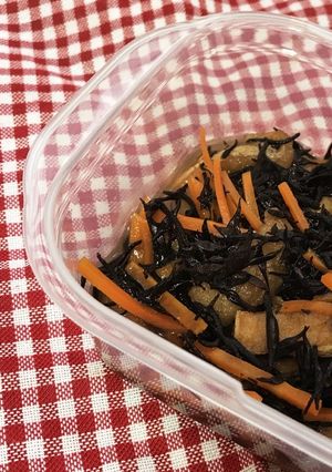 ひじきの煮物-レシピのメイン写真