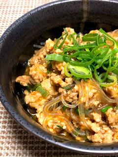 簡単!美味しい!ピリ辛麻婆春雨-レシピのメイン写真