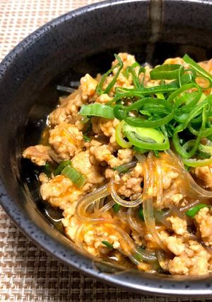 簡単！美味しい！ピリ辛麻婆春雨-レシピのメイン写真