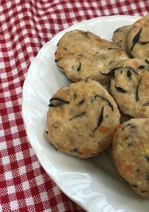 ひじきと豆腐のハンバーグ☆離乳食後期〜☆-レシピのメイン写真