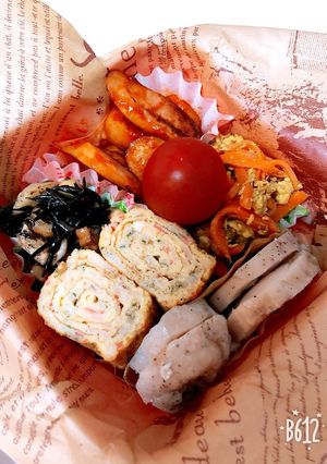 鶏ハムのお弁当-レシピのメイン写真