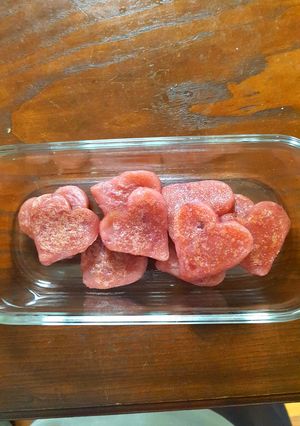 ノーザンルビーで♥ハートのいももち-レシピのメイン写真