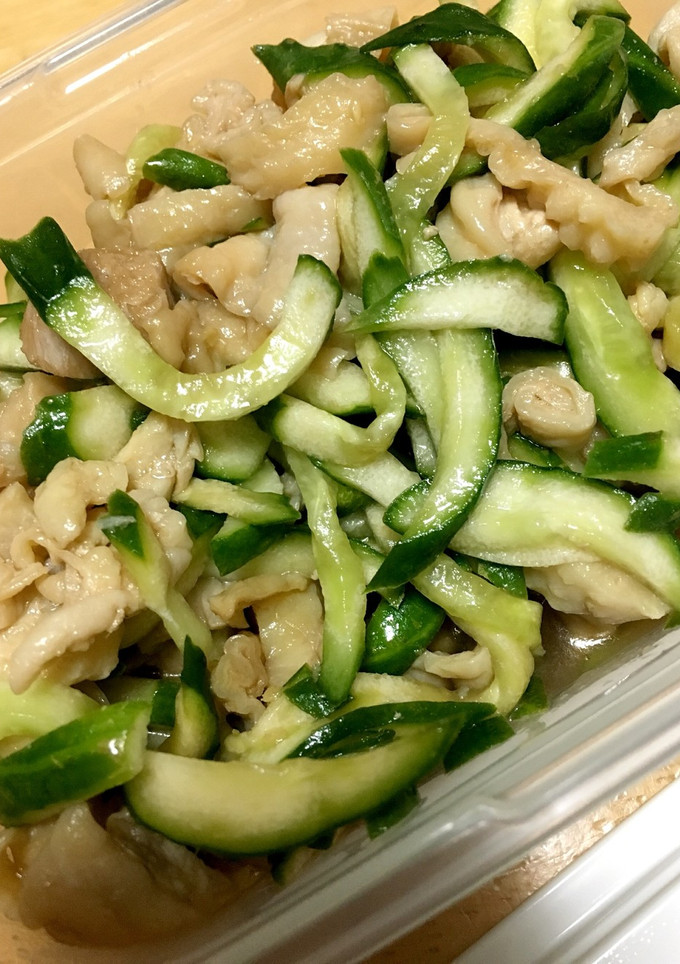 さっぱりな鶏皮きゅうり【作り置きにも】-レシピのメイン写真
