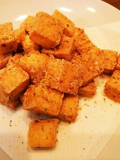 カリカリふわり厚揚げキューブ-レシピのメイン写真