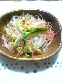 簡単はるさめサラダ中華風-レシピのメイン写真