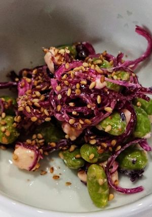 簡単お酒のつまみ☆枝豆クリチしばわかめ-レシピのメイン写真