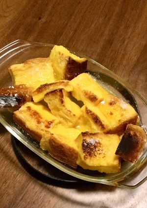 雑な男料理：簡単フレンチトースト②！！-レシピのメイン写真