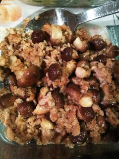 豚ひき肉としいたけ炒め-レシピのメイン写真