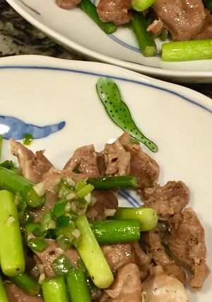 砂肝のネギにんにく炒め-レシピのメイン写真
