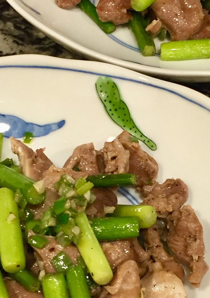 砂肝のネギにんにく炒め-レシピのメイン写真