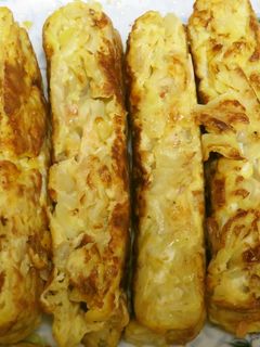 卵焼きのお好み焼き風-レシピのメイン写真