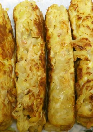 卵焼きのお好み焼き風-レシピのメイン写真