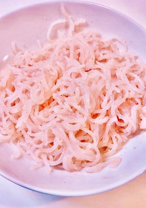 ローカロリー♪茹でしらたきパスタソース-レシピのメイン写真