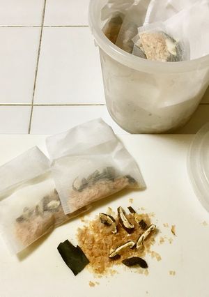 だしパック（かつお節、昆布、干しいたけ）-レシピのメイン写真