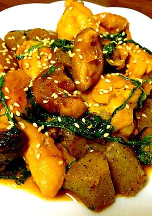 さっぱり♡鶏手羽元の甘辛煮〜梅しそ風味〜-レシピのメイン写真