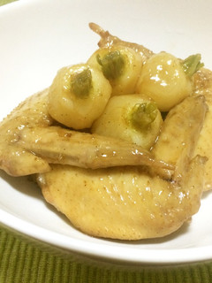 小かぶと手羽先の煮物-レシピのメイン写真