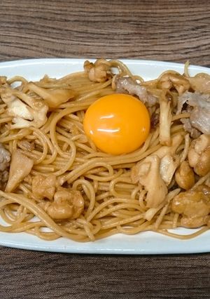 すき焼き風テンペパスタ-レシピのメイン写真