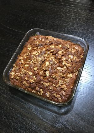 焼スコップケーキ♬キャラメル胡桃とベリー-レシピのメイン写真